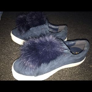 Sam Edelman puffball sneakers
